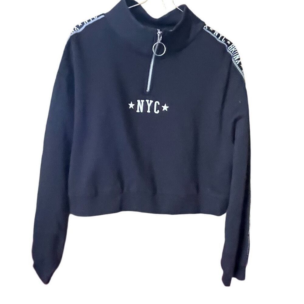 NYC BRONX cropped sweatshirt size M by Divided